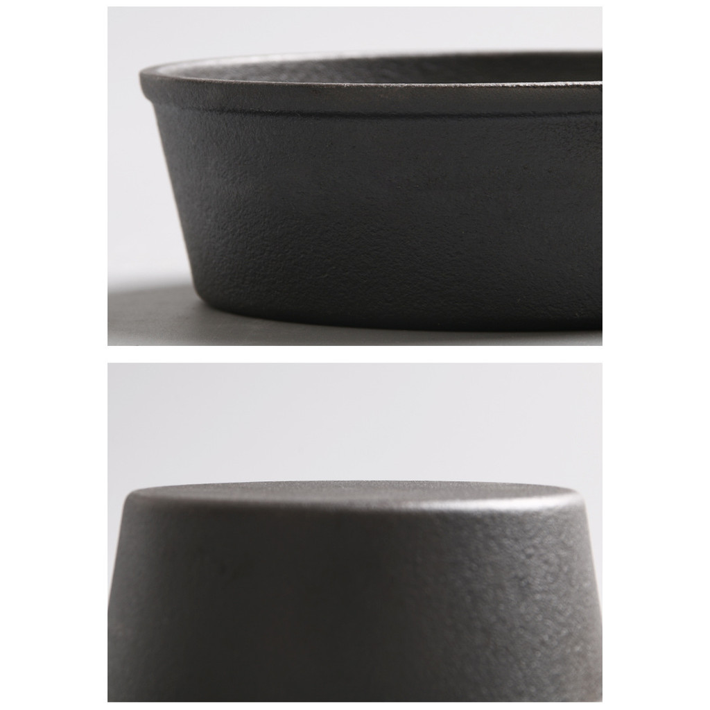 Smooth Cast Iron Skillet Egg Pan PreSeasoned Cast Iron Pan Cast