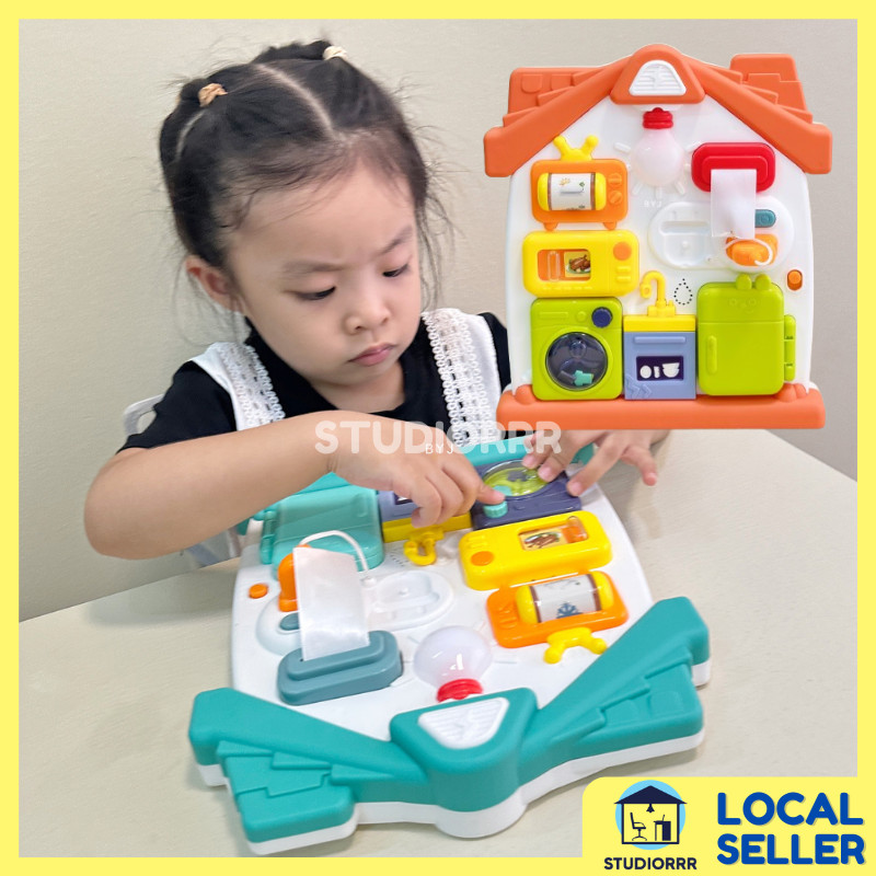 20-IN-1 Toddler Early Educational Learning Toy with Lights Interactive ...