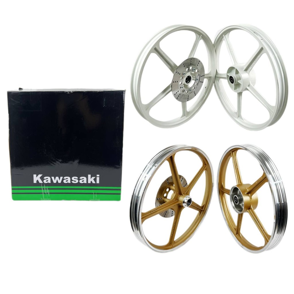 KAWASAKI SPORTRIM AR80 FRONT 1.4X18 / REAR 1.4X18 FOR HONDA EX5 DREAM ...