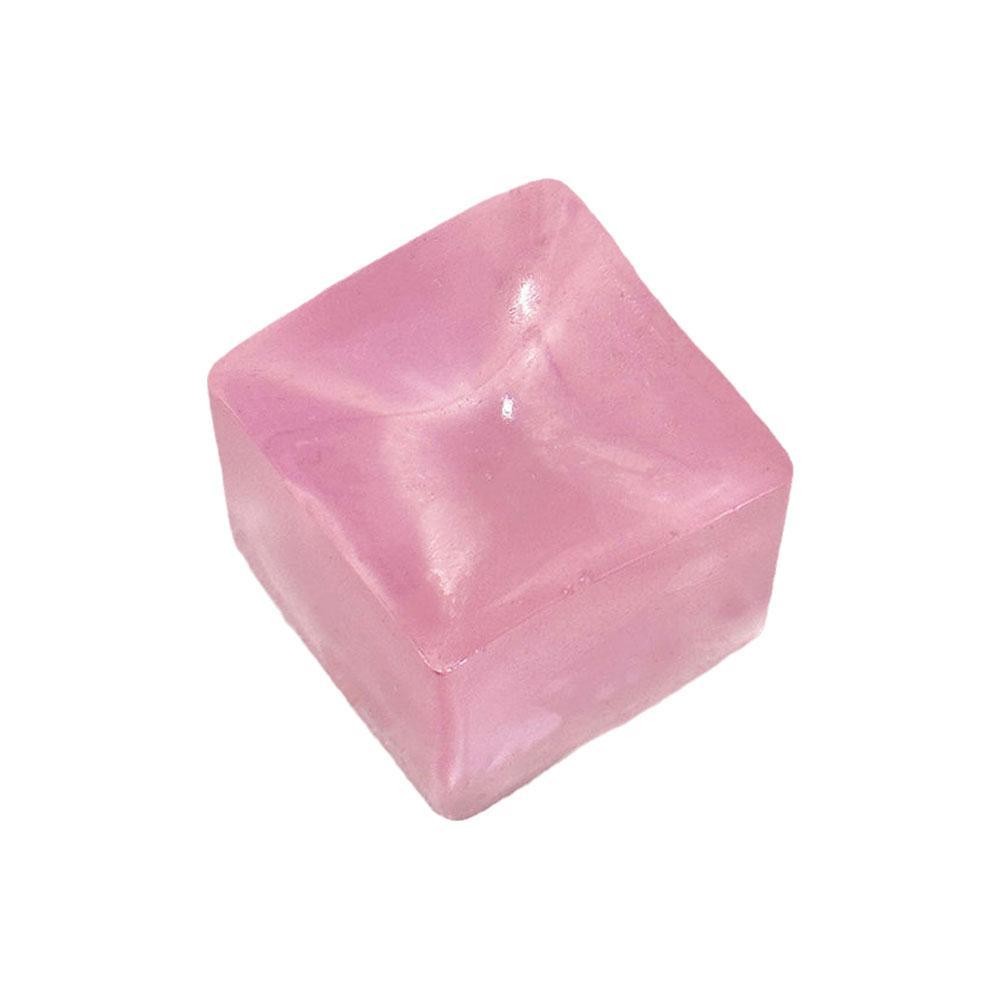 Tpr Mini Mochi Ice Block Stress Ball Toy Anti Stress Squishy Cube ...