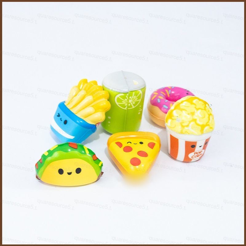 SQ5 Random One Food Squishy Toy Soft Slow Rebound Stress Relief Fidget ...
