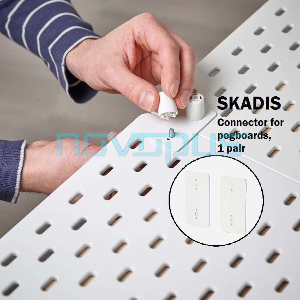 NOVO Connector for SKADIS Pegboard / Metal Bracket Pegboard Connector ...
