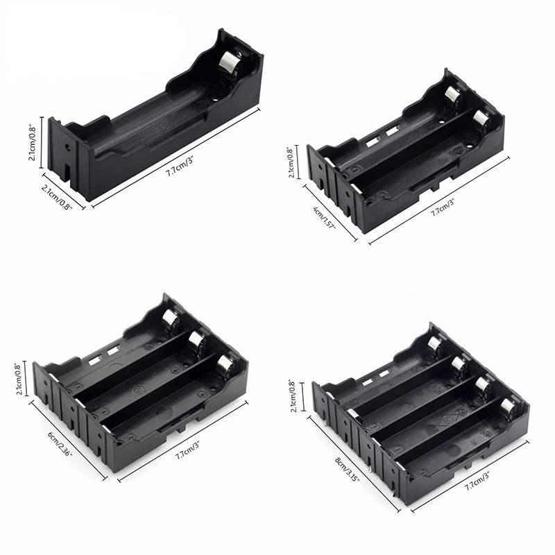 18650 Battery Box 1 Pin 2 Pins 3 Pins 4 Pins 1 Pin, 18650 Battery Box ...