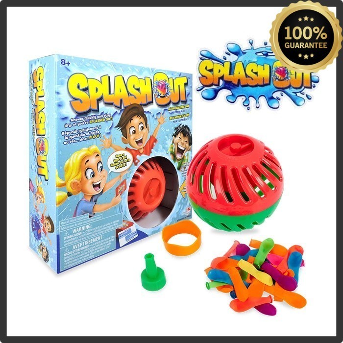 Water game bomb Splash Out questions on time | Bom Air Mainan Luar ...