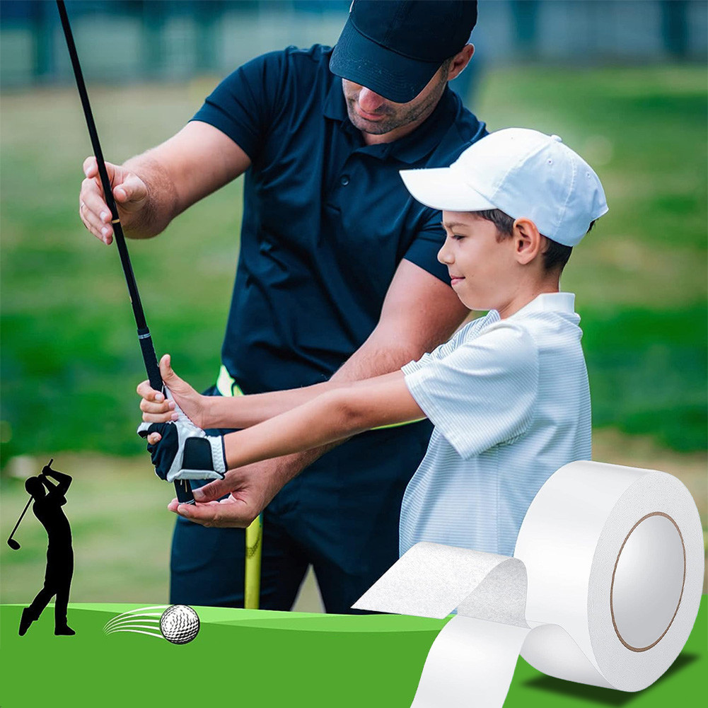 2x 50M Golf Clubs Grip Strip Double Sided Strong Adhesive Wrap Tape