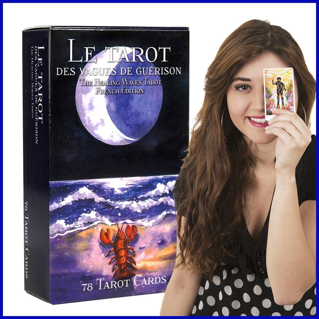 Mazo De Tarot Wild Reflections Con 78 Cartas, Guía Incluida, Ideal Para Principiantes Y Expertos, Caja Metálica De 11x6.7x4 Cm