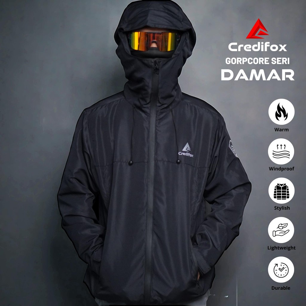 CREDIFOX Gorpcore Jacket Damar Series Jn Premium Taslan Material ...