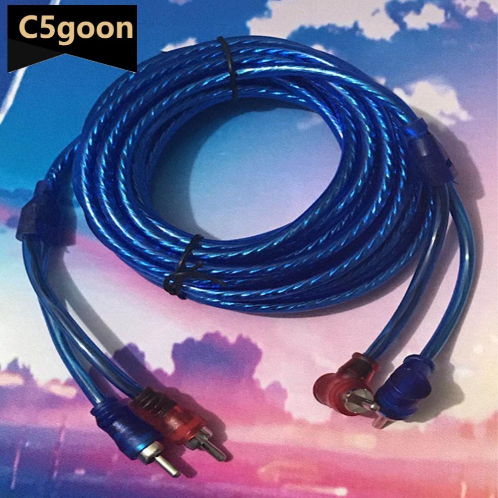 C5GOON Car Automotive Pure Copper Audio Cable Audio System Modification ...