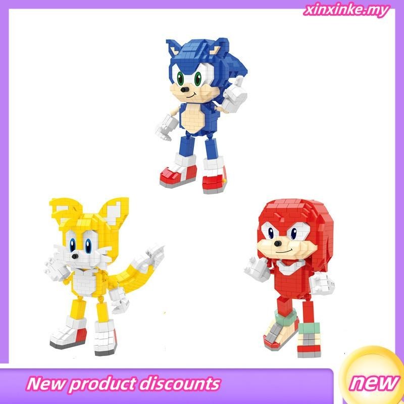 Nano Blocks Sonic The Hedgehog Game Miles Prower Building Blocks ...