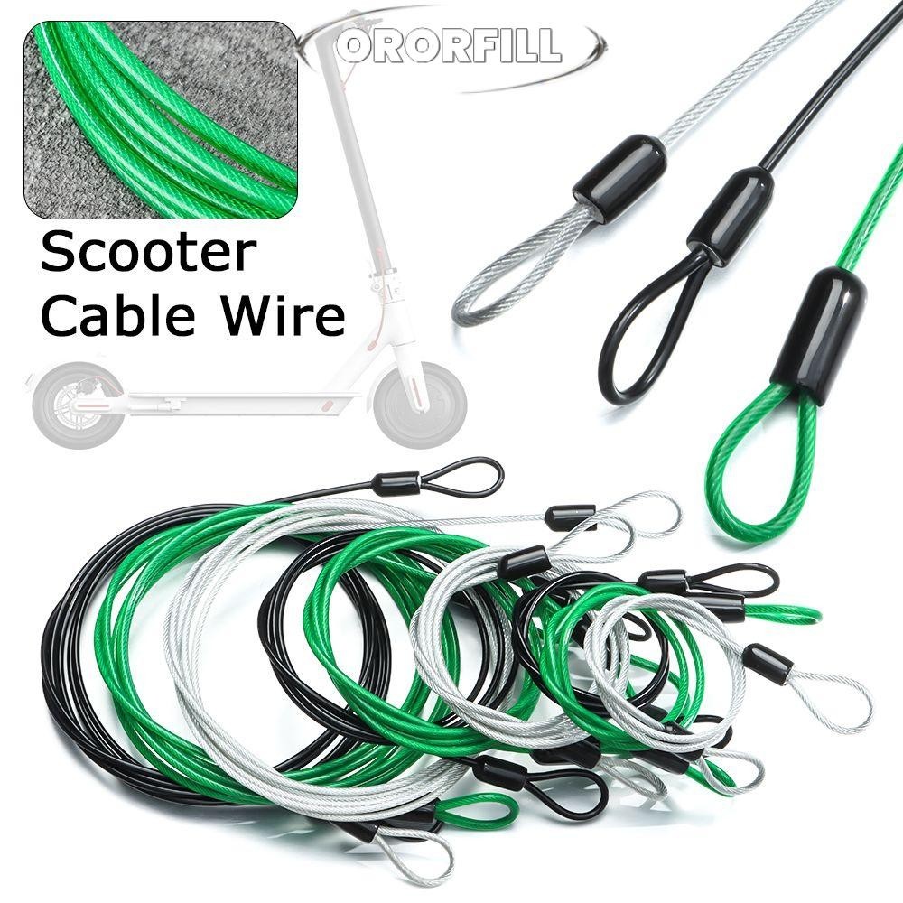 ORORFILL Bicycle Lock Wire Bicycle Accessories Anti-theft Ropes ...
