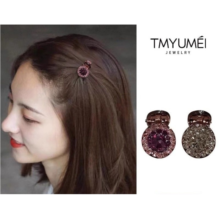 Berlian buatan, bangs, pengenggam, stail Korea, jenis popular, klip ...