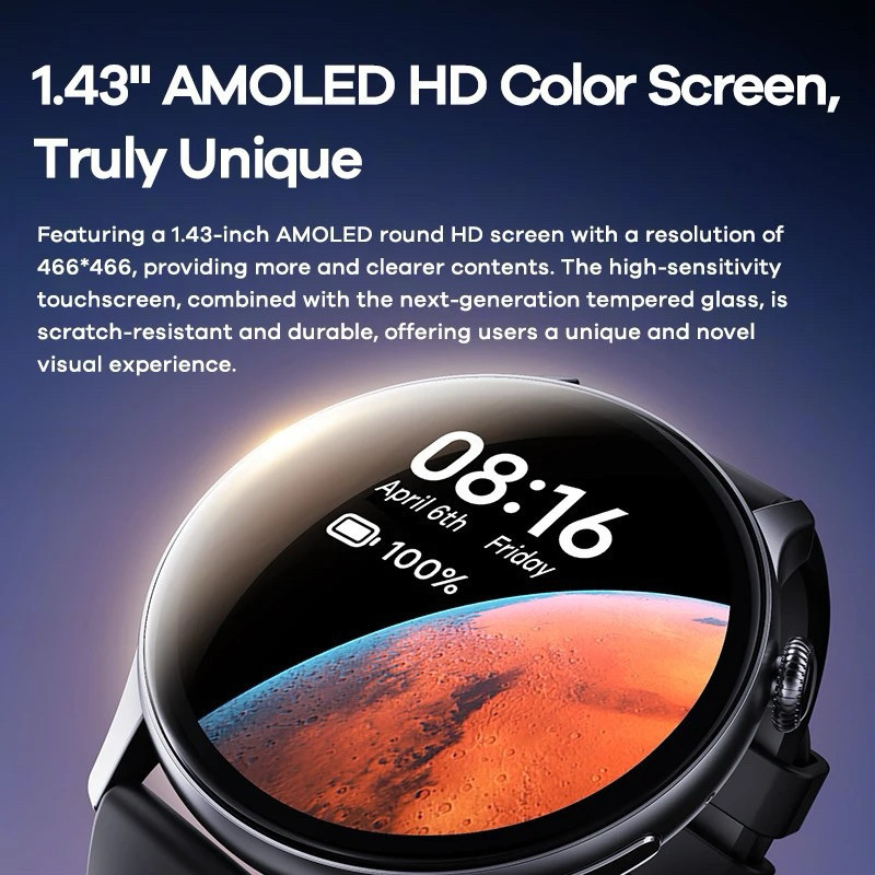 REMAX Watch 10 Chivei Amoled Display Smart Watch | Shopee Malaysia