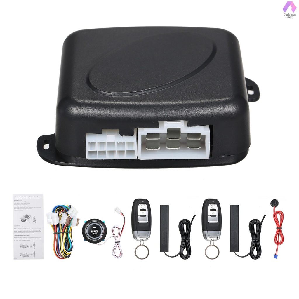 Passive Keyless Entry Car Alarm System Car Keyless Entry Starter System ...