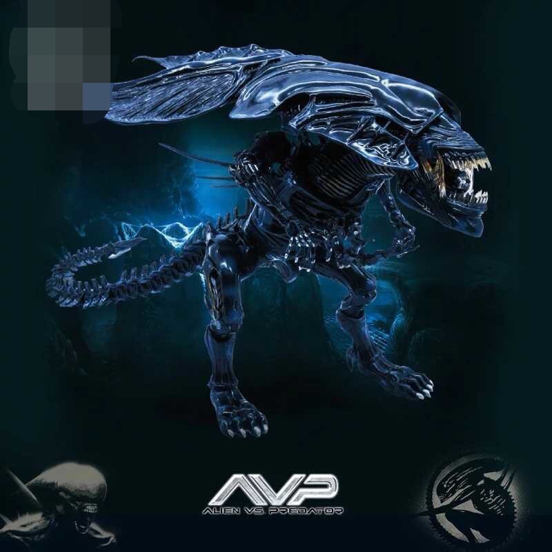 Alien Wars Predator ALIENS Alien Queen Q Version Joint Super Movable ...