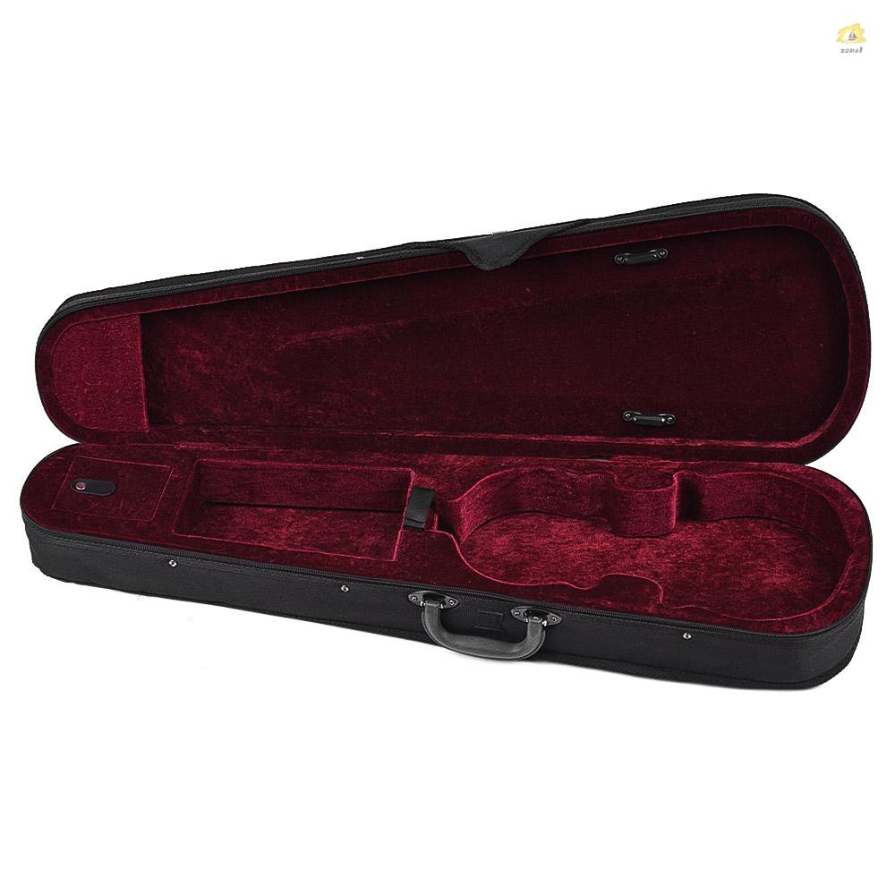Professional 4/4 Full Size Violin Triangle Shape Case Box Hard & Super