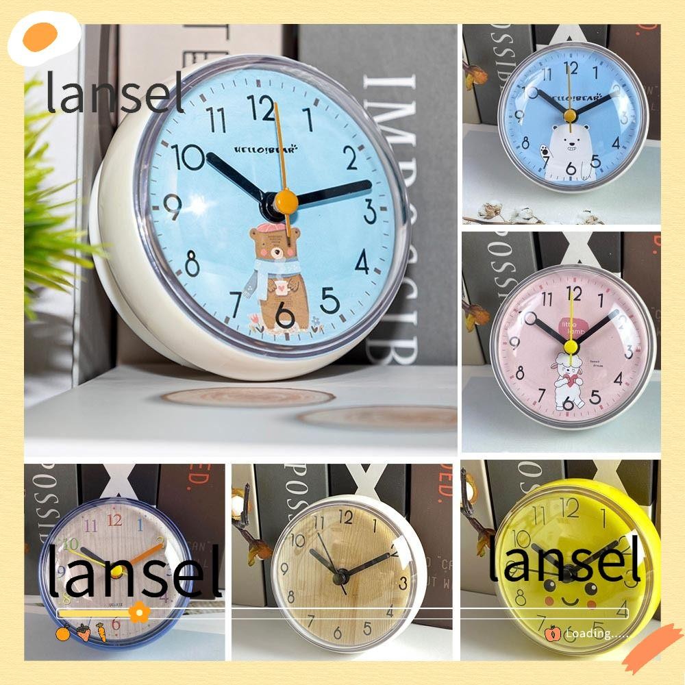 LA Shower Clocks Kitchen Waterproof Clock Art Minimalist Mini Sucker ...