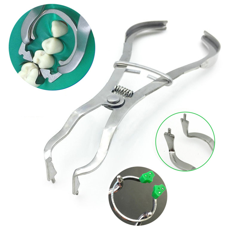 Universal Dental Matrix Band Refill Kit – Sectional Matrices With Wedge, Plier, Clamps, Ti Ring