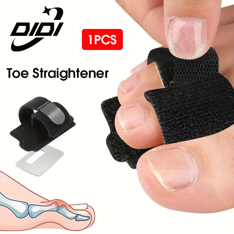 DIDI Toe Valgus Toe Overlapping Support Splint Strap Fixation Band Toe ...