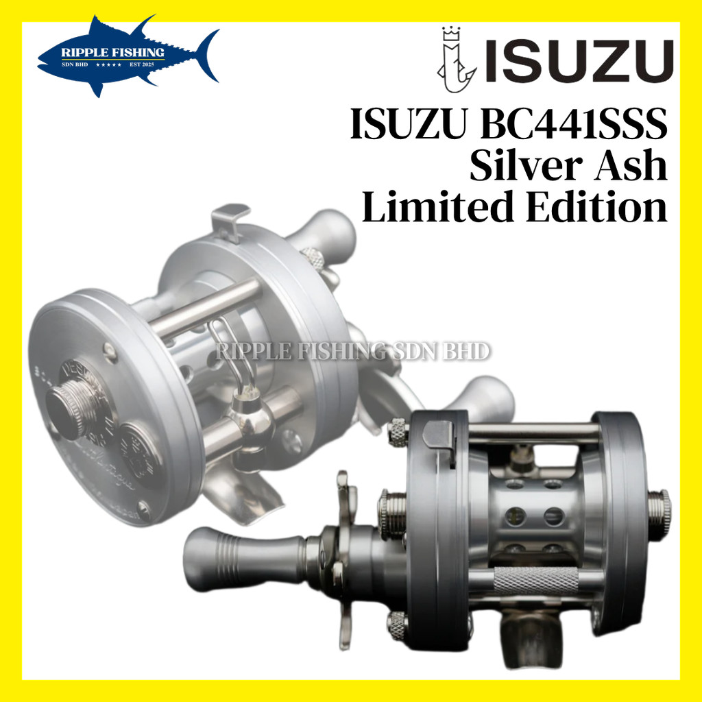 ISUZU BC441SSS Silver Ash Limited Left Handle Edition fishing