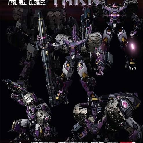 Hasbro Flame Toys Original Decepticon Tarn Form Transformers Figure ...