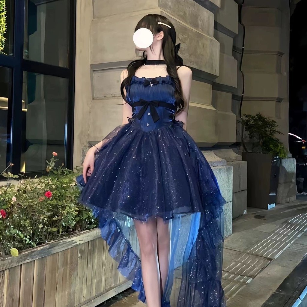 Girl Skirt Type Dresses Korean Style Beautiful Goddess Fan