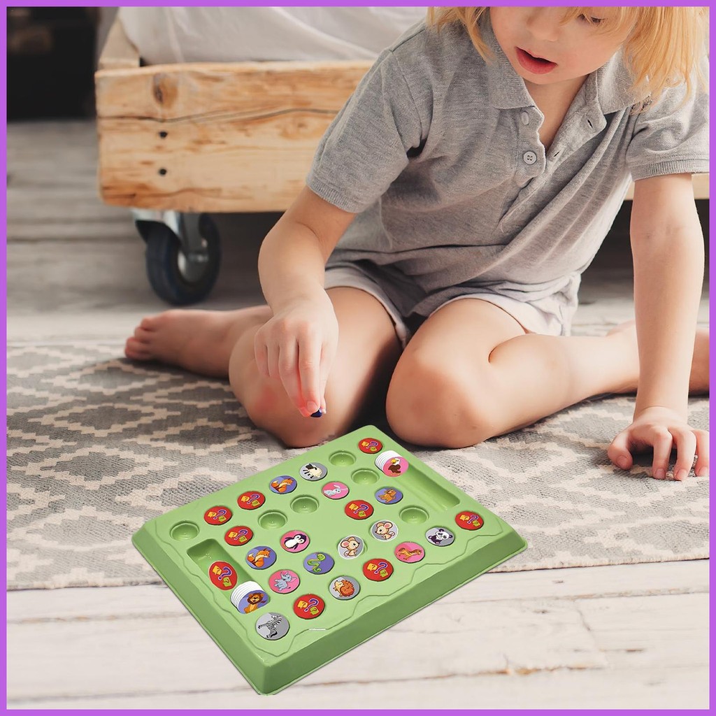 Matching Game For Kids Fruit And Animal Matching Card Game Activities ...