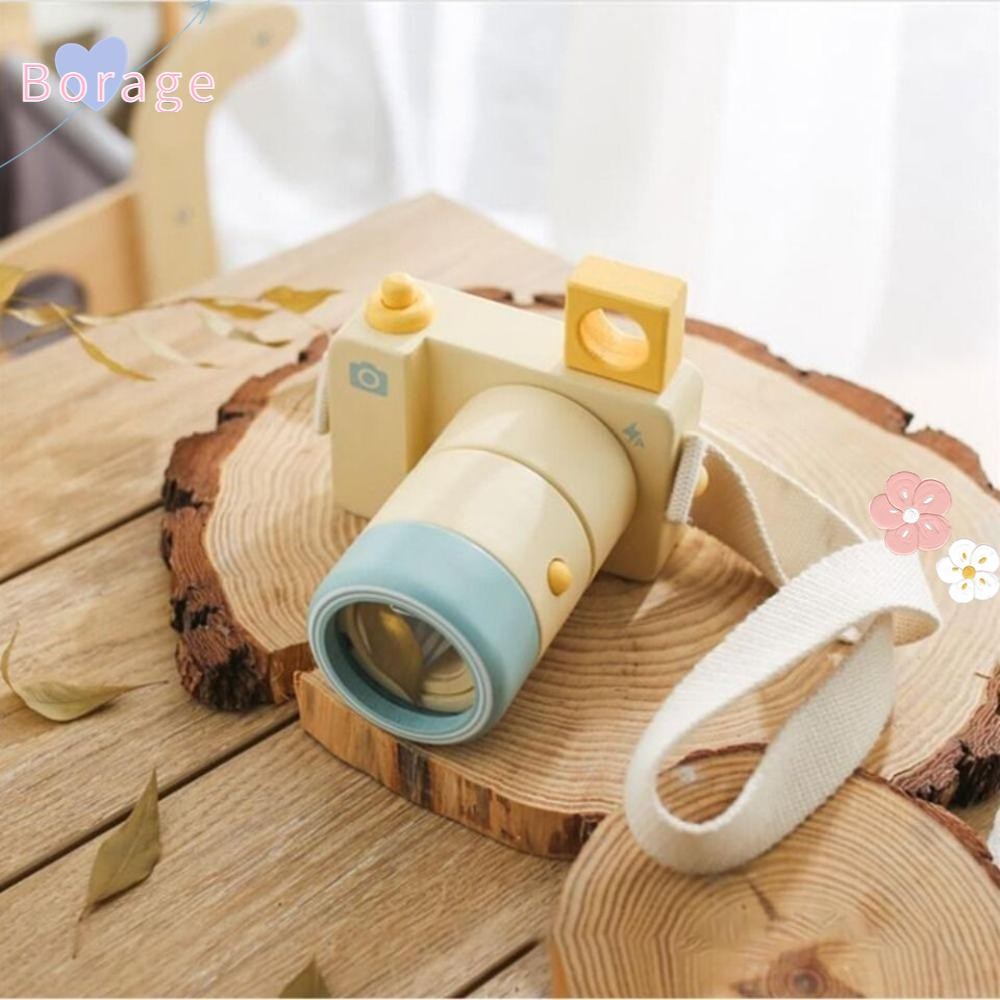 BORRAONE Simulation Camera, Puzzle Portable Kaleidoscope, Different Colored Lenses Decorative