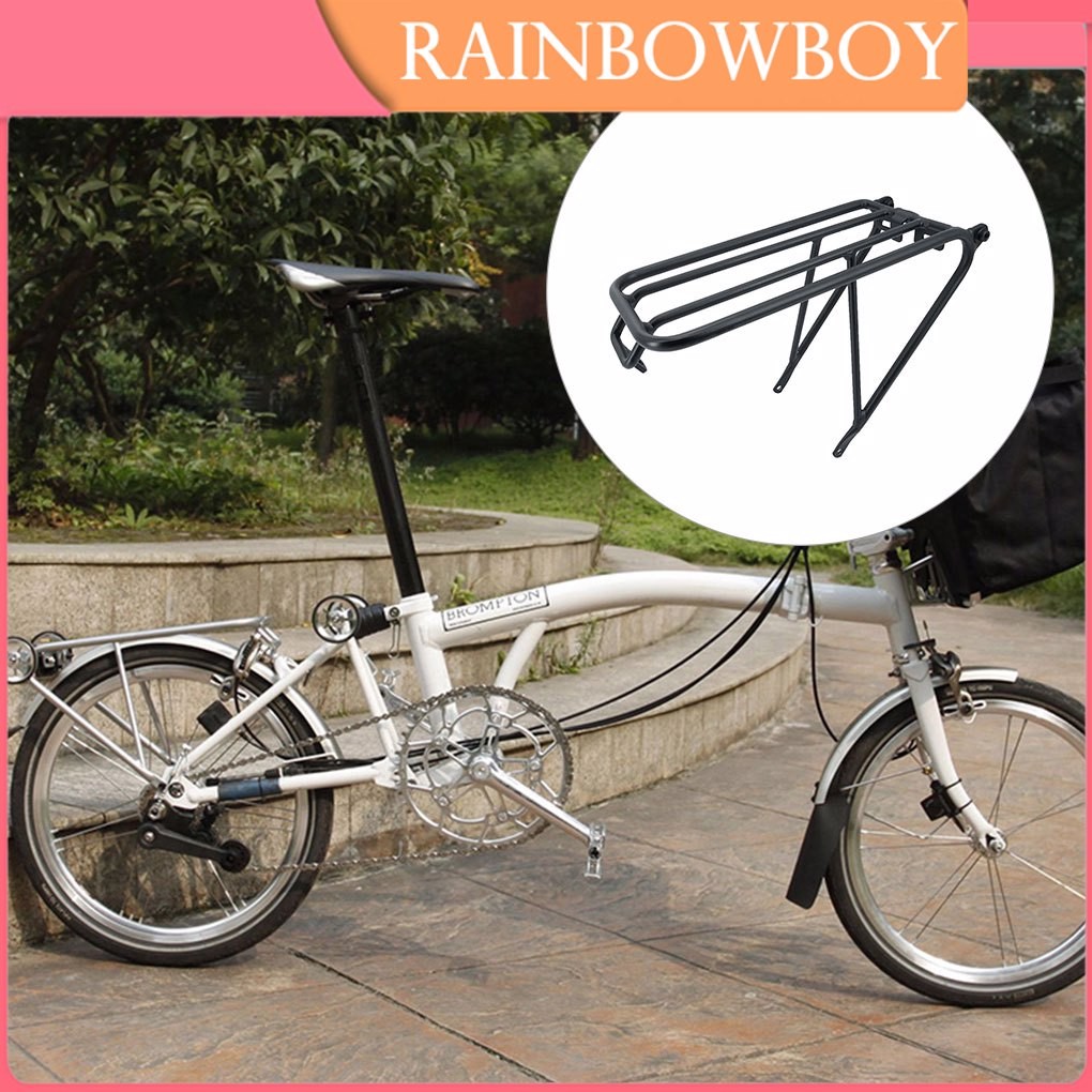 Folded Bike Rear Rack Luggage Carrier Cycle Holder Replacement for ...