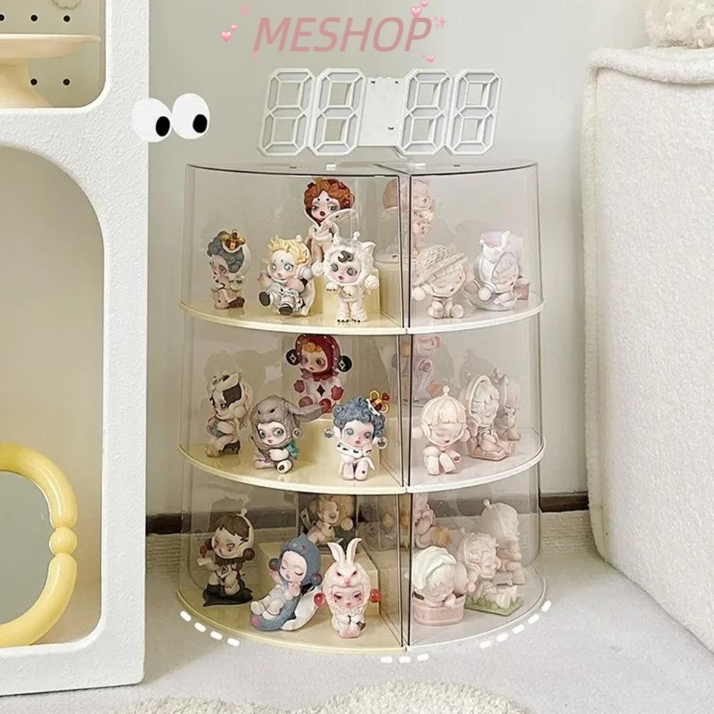 ME-BEAUTY Box Toy Display Box, Dustproof Stackable Pop Mart Display Box ...