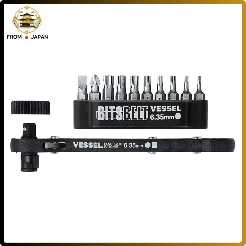 Vessel (VESSEL) Torx Plate Ratchet Driver (with 10 bits) TX-11 Vessel ...