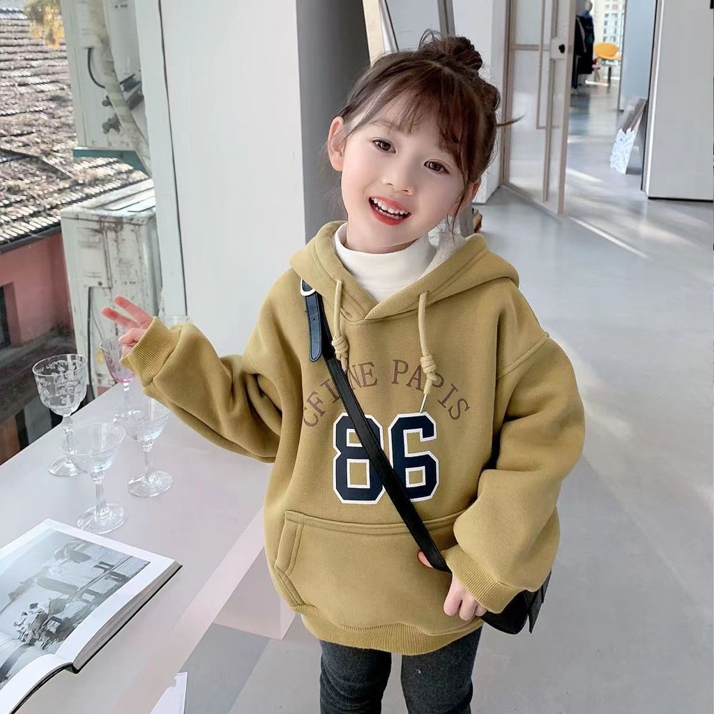 Kids Girl Hoodie Baby Sweatshirt Baggy Oversize Hoodie Korean Style Hoodie Shopee Malaysia