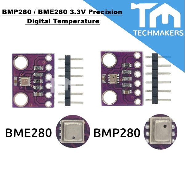 BMP280 / BME280 3.3V Precision Digital Temperature,Humidity,Air Pressure Sensor Module (Weather) Arduino BMP BME 280