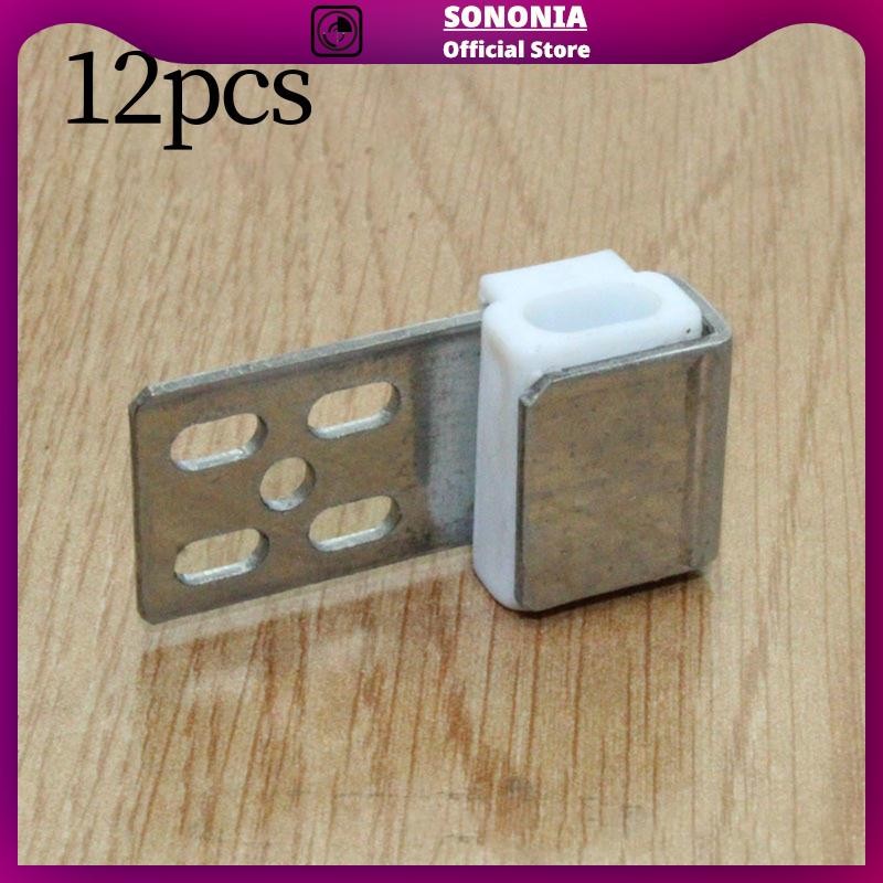 [SONONIA] 12 Pieces Sofa Couch Spring Clips 1.5mm Thickness Connectors ...