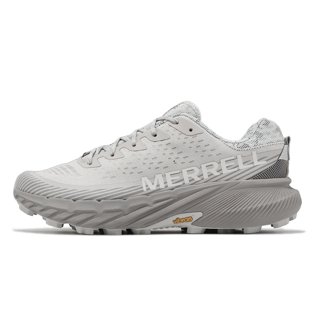 Merrell Cross Country Running Shoes Agility Peak 5 Men's Cloud Gray ...