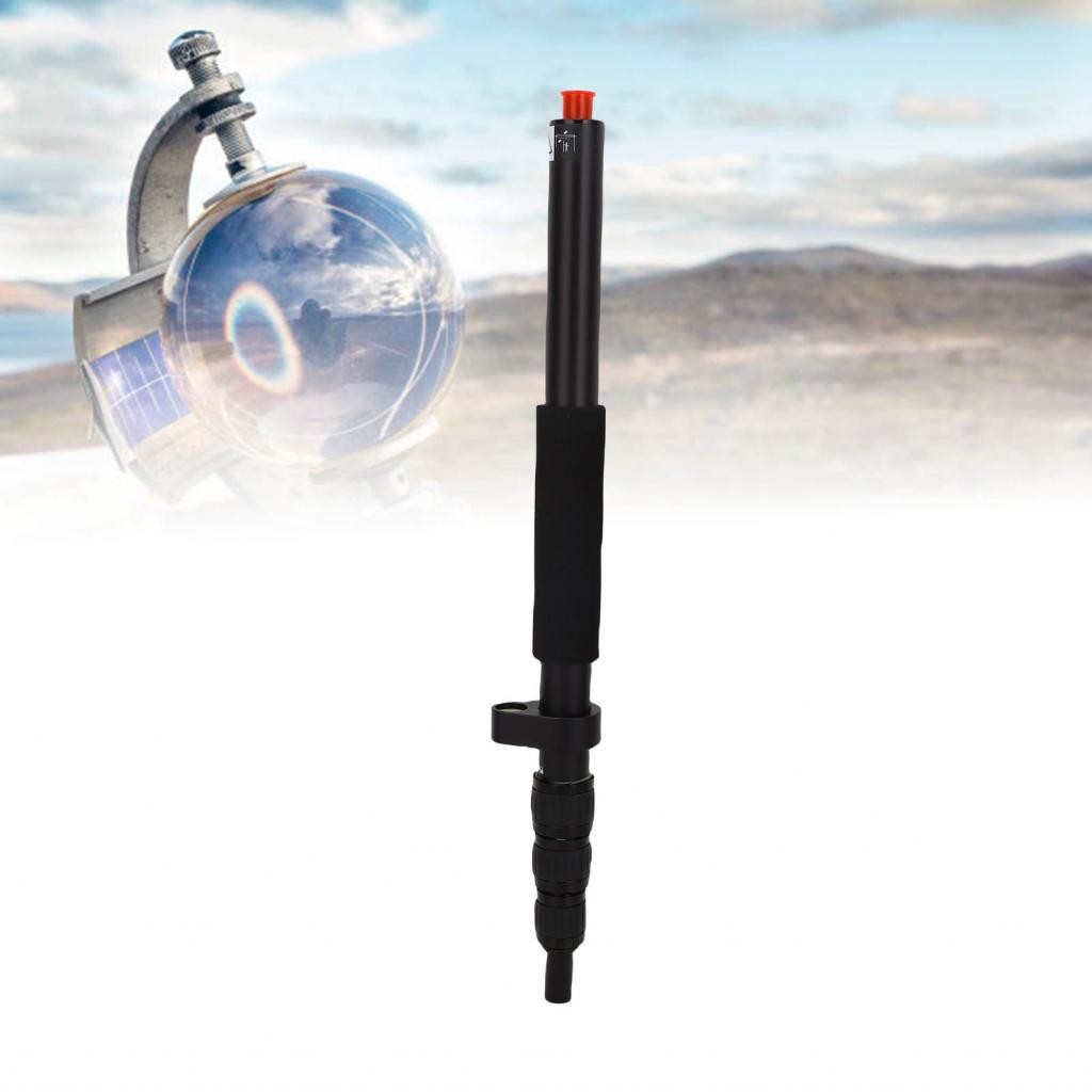 Telescopic GPS Rover Rod Land Surveying Pole Accurate Bubble Level for ...