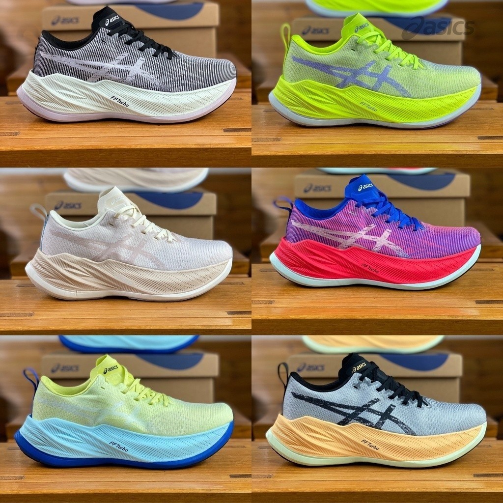 Asics superblast kasut sukan kasut berlari bernafas fesyen ringan kasut ...