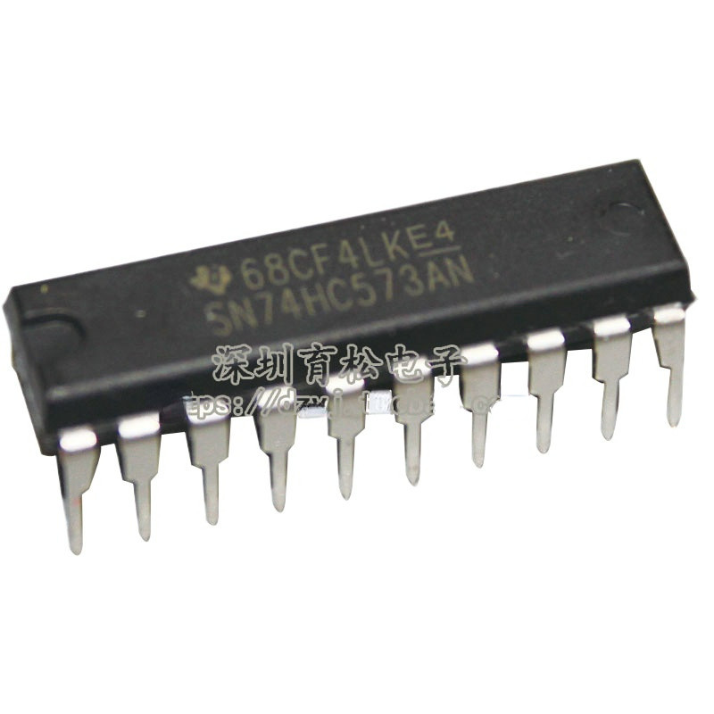 74hc573 SN74HC573N Eight-Bit Three-State Output Trigger DIP-20 In-Line ...