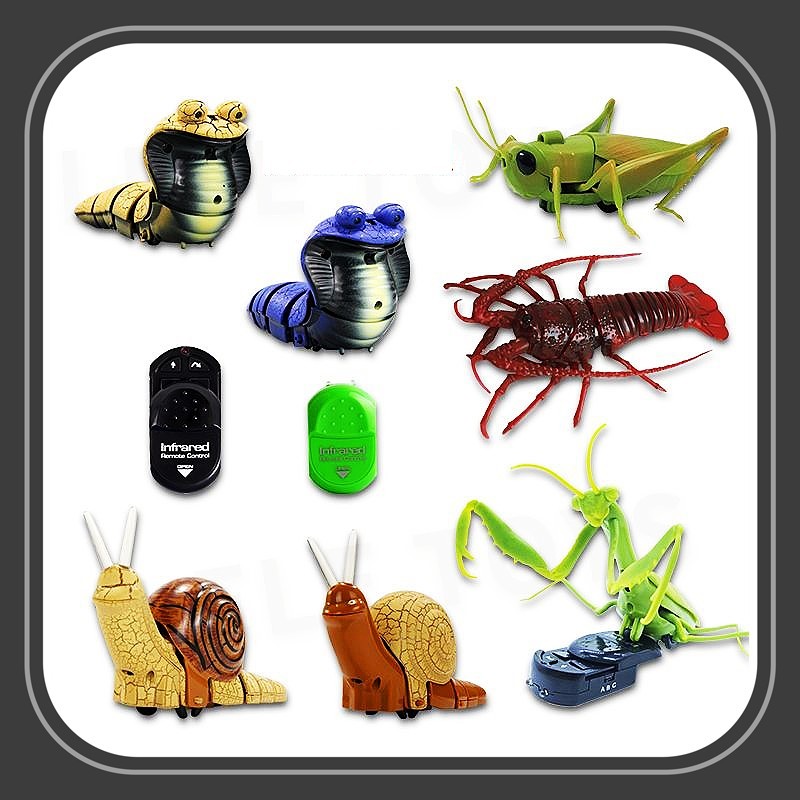 Remote Control Insect Infrared RC INSERT Simulation Animal Toy Kit ...
