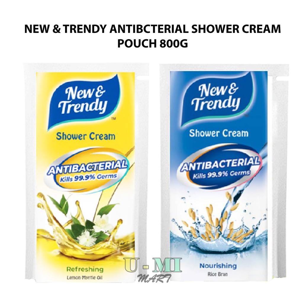 NEW & TRENDY ANTIBACTERIAL SHOWER CREAM 800GM (REFILL) | Shopee Malaysia