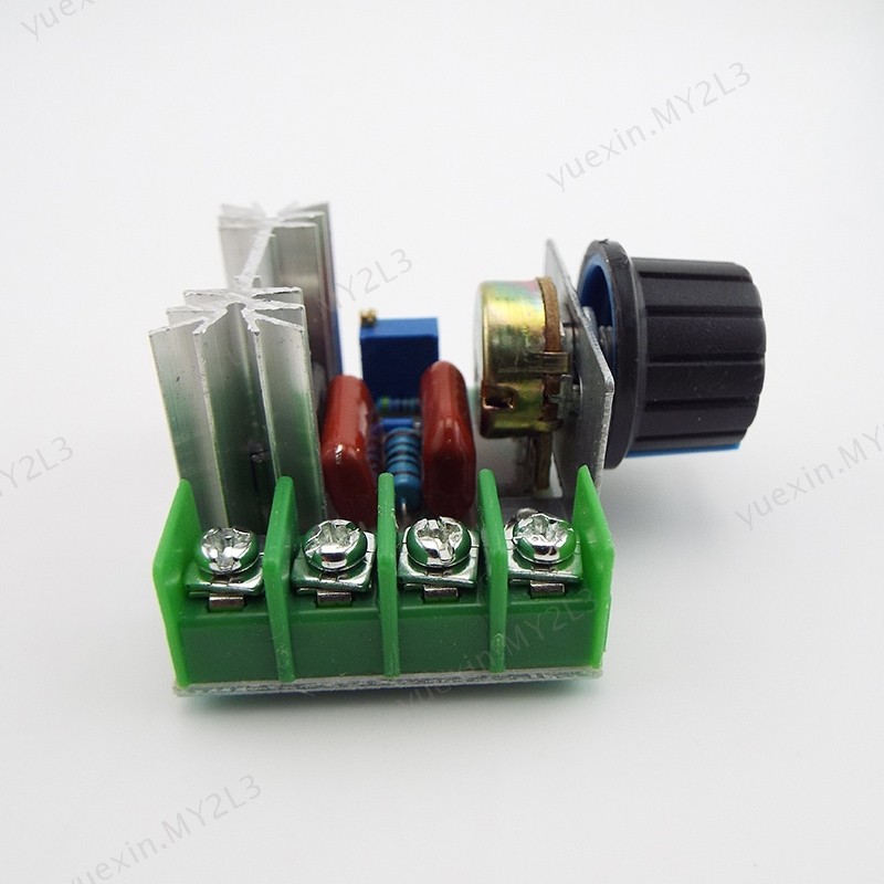 AC 220V 2000W SCR Voltage Regulator Dimming Dimmers Motor Speed ...