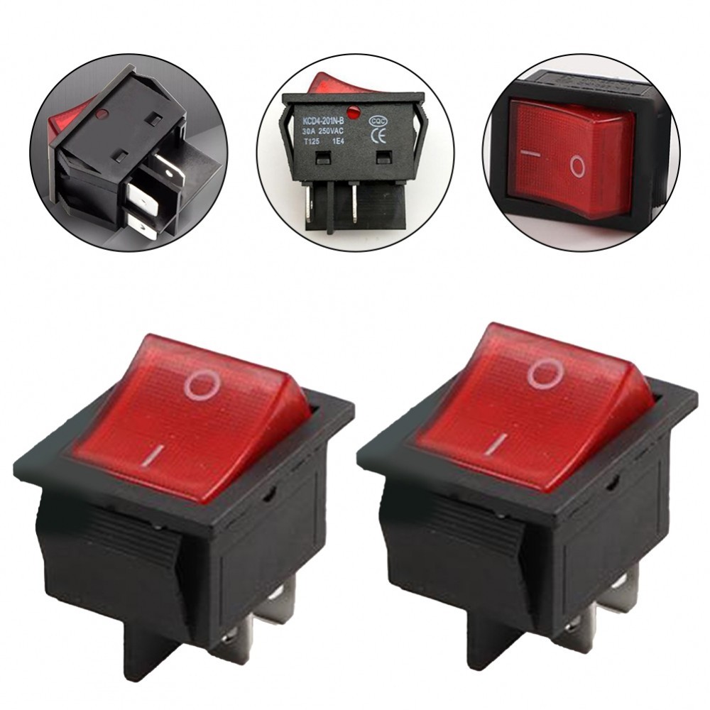 Power Switch 2-pole ON-OFF 250V AC Adjustable Lighting Flexible Control ...