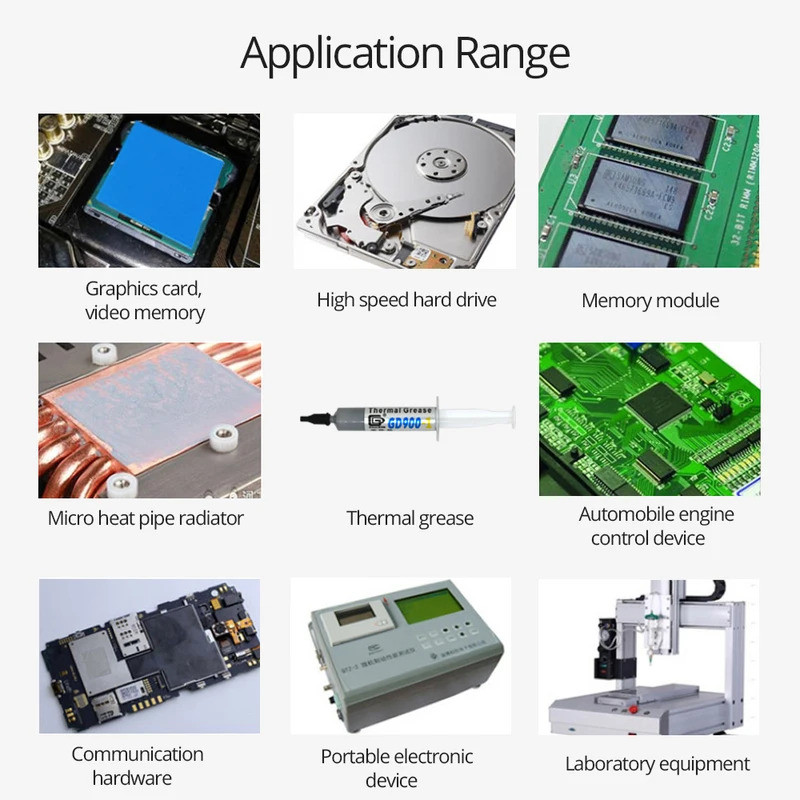 GD 7g Thermal Paste Heat Sink Thermal Grease GD9001 CPU Cooler