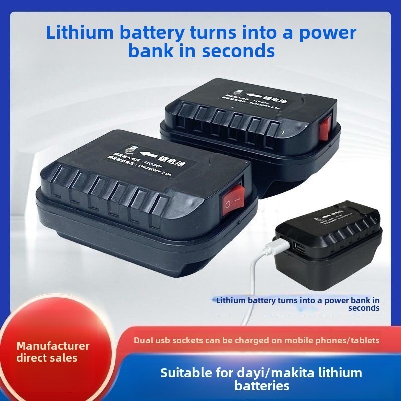 Convertisseur adaptateur de batterie sans fil pour Makita, BLEddie 1850 ion, batterie à Parkside Lidl X20V, outils de perceuse électrique, 18V, pas de batterie  1420