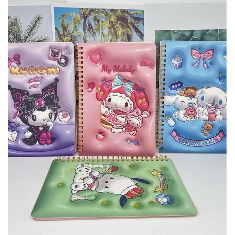 A5 Notebook Cute Student Book School Notebook Cartoon Coil Notebook ...