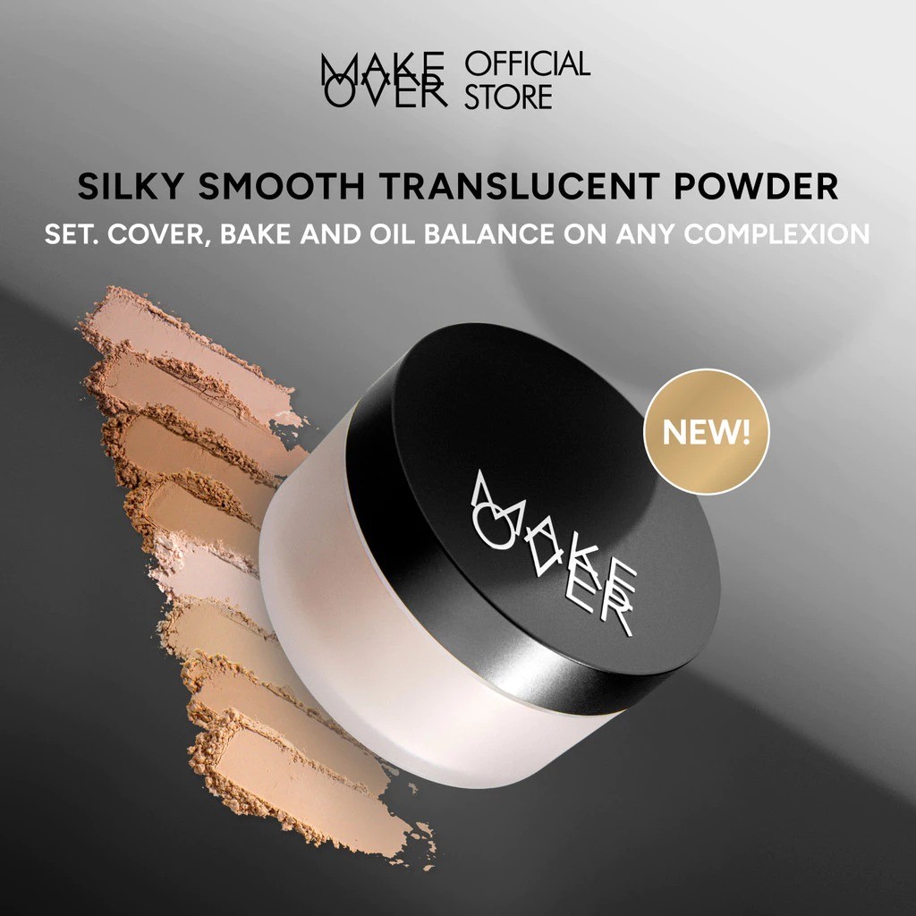 [SPECIAL MASTERSHADE] MAKE OVER Silky Smooth Translucent Powder 35g ...