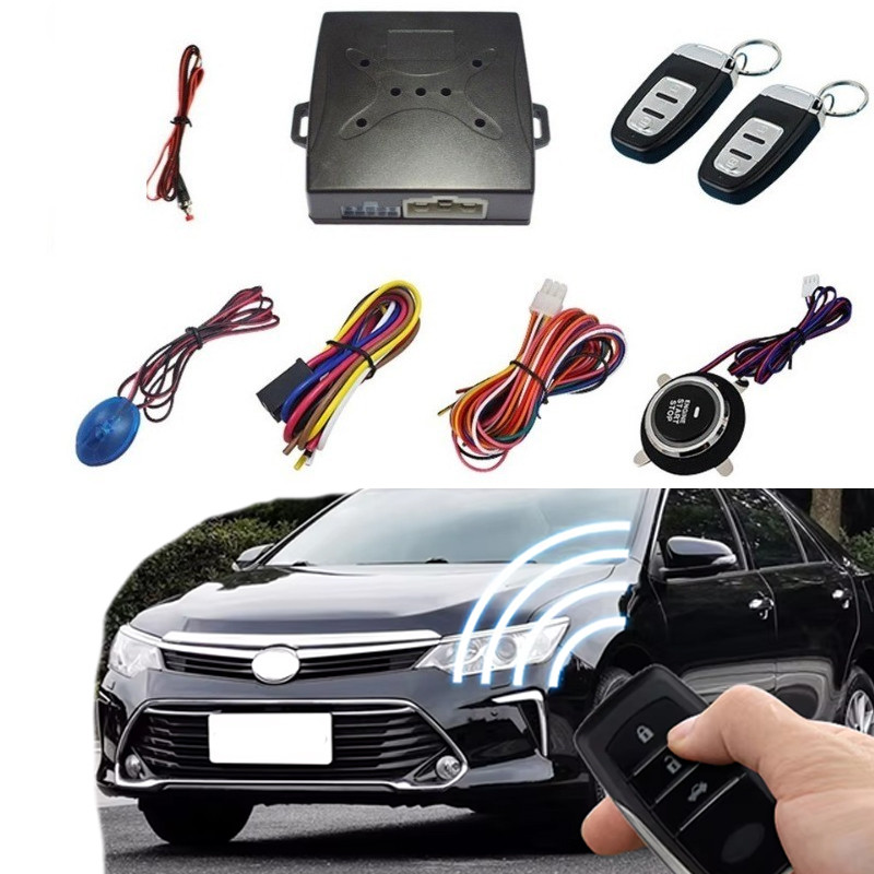 Car Universal Remote Central Door Lock Keyless Entry System One-Button ...