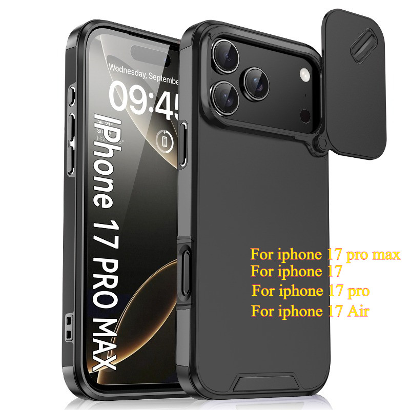 Slide Lens Case for Iphone 17 Pro Max 16E 15 14 Plus 13 Pro Camera