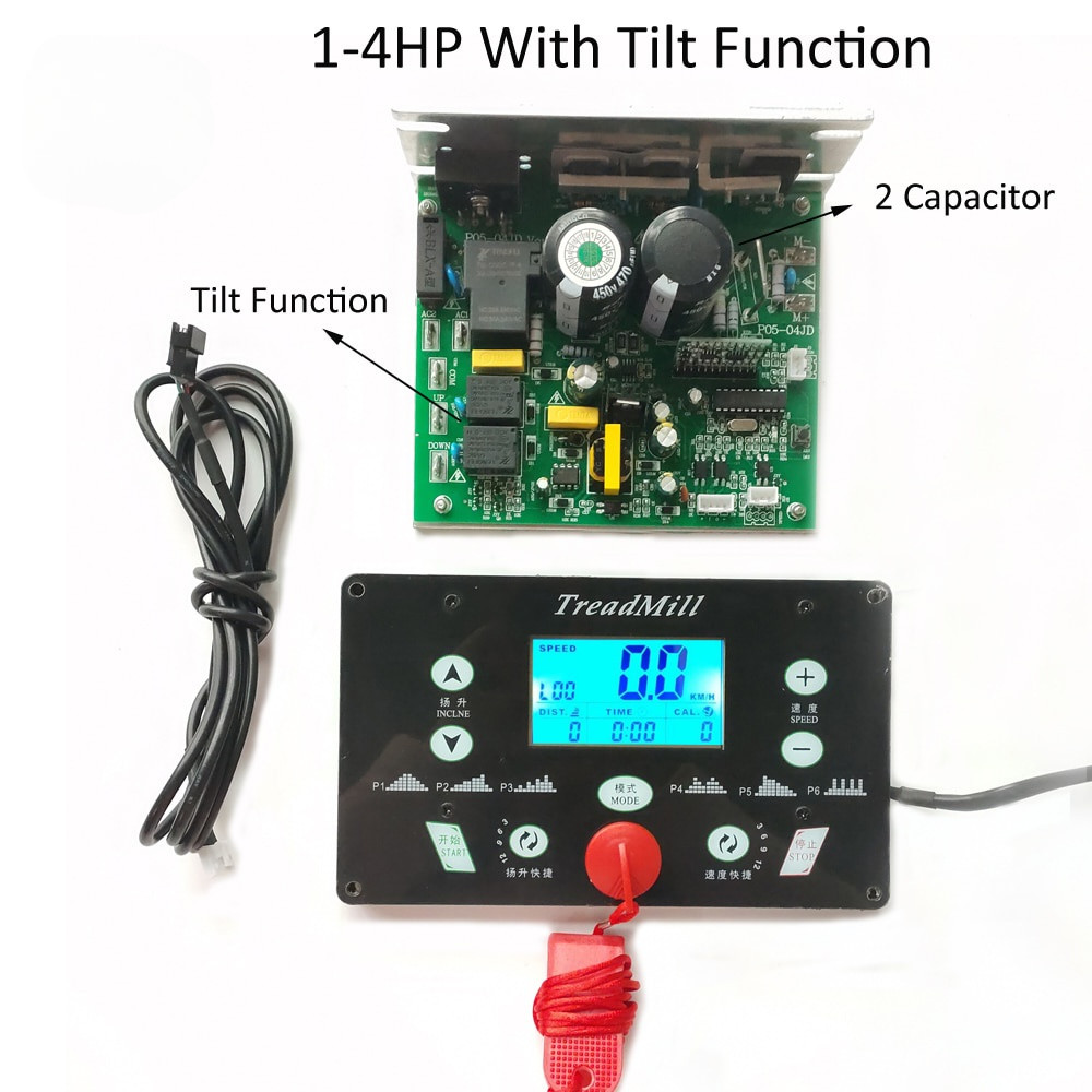 Display universale per console per tapis roulant da 1 HP - 4,0 HP