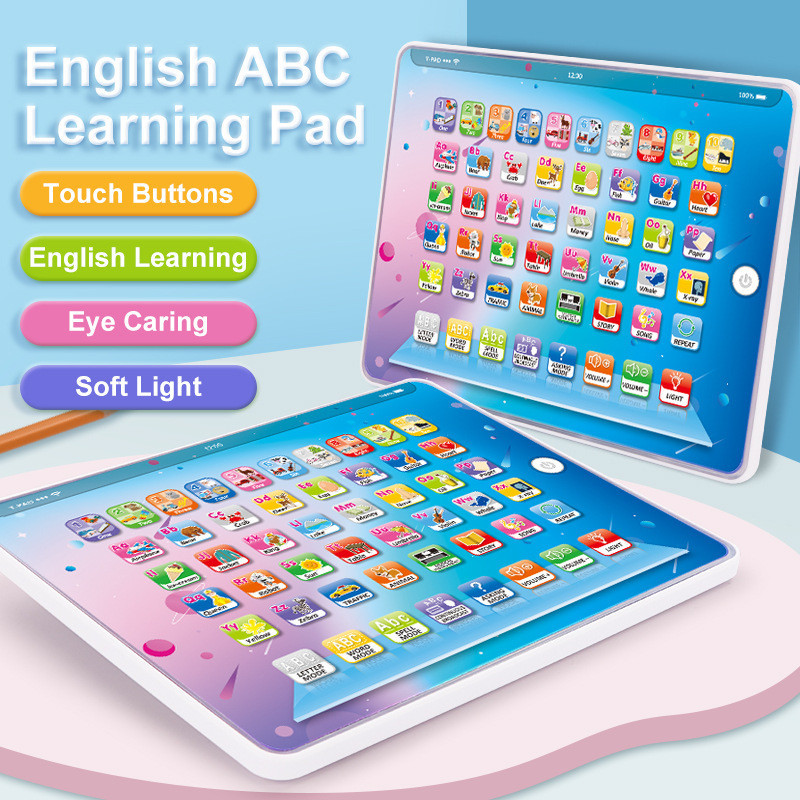 Learning Tablet Educational Toys for Kids Abc Story Laptop Pad Toy ...
