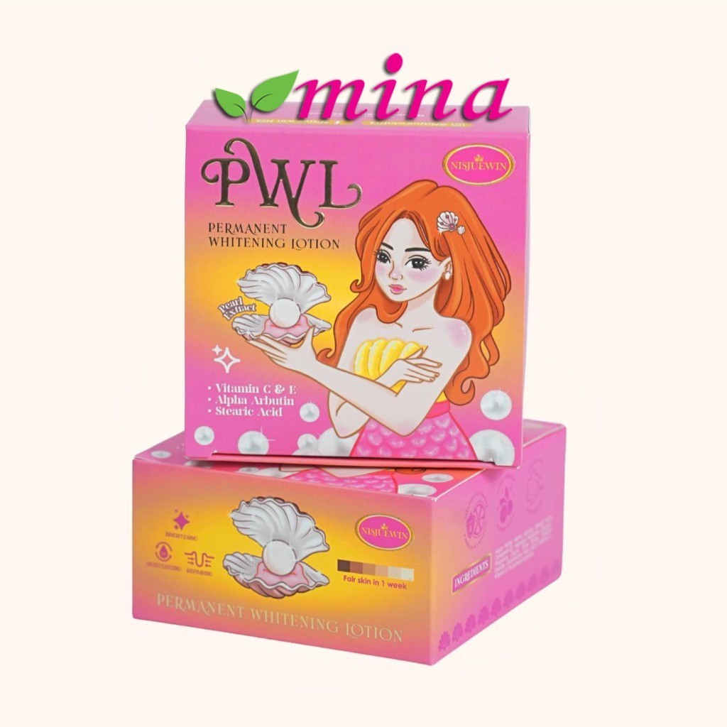 PWL Whitening Lotion 50gm Nisjuewin Original HQ Brightening Whitening ...